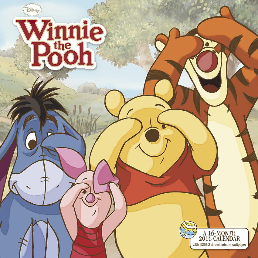 Winnie the Pooh Wall Calendar, winnie the pooh day HD phone wallpaper