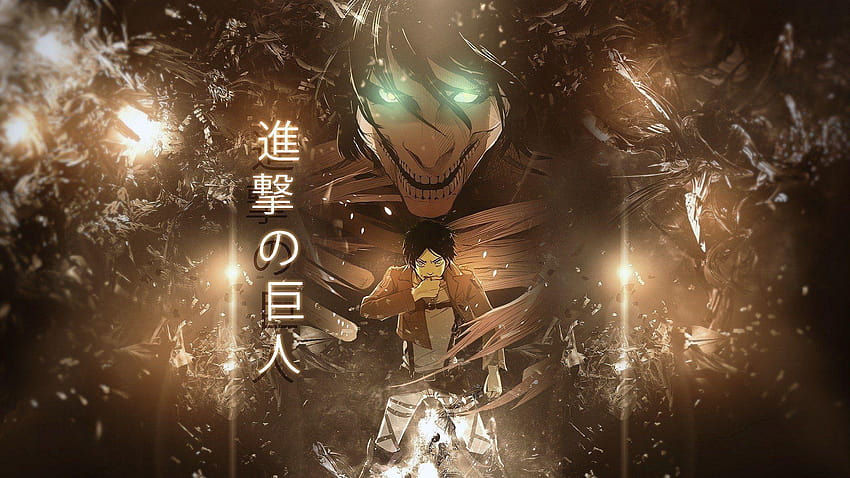 Anime Attack On Titan Eren Yeager, eren jeager Wallpaper HD