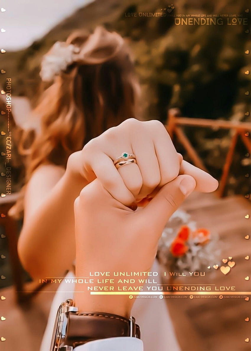 Romantic Couple With Beautiful Wedding Ring 2021, wedding love couple HD phone wallpaper