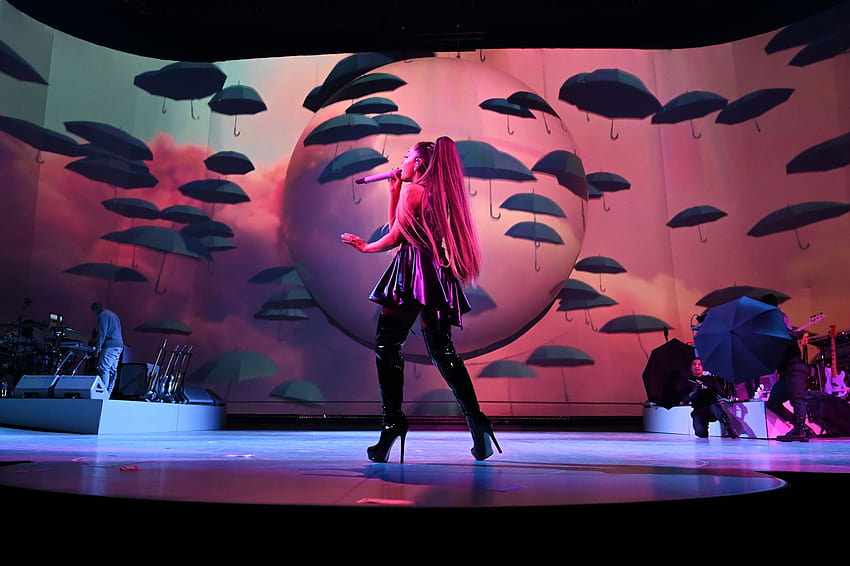 Ariana Grande Sweetener World Tour, ariana grande concert HD wallpaper