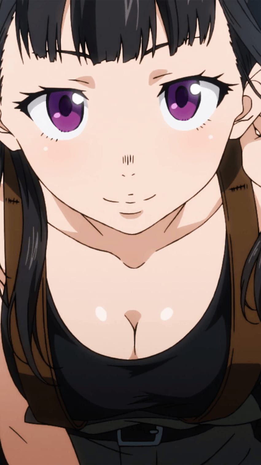 Maki Oze Anime Fire Force Enen No Shouboutai Girl HD-Handy-Hintergrundbild