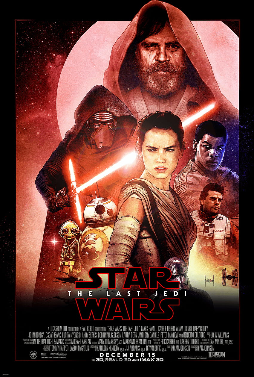 Star Wars: The Last Jedi Poster Mockup by transinsano, star wars the last jedi 2017 HD phone wallpaper