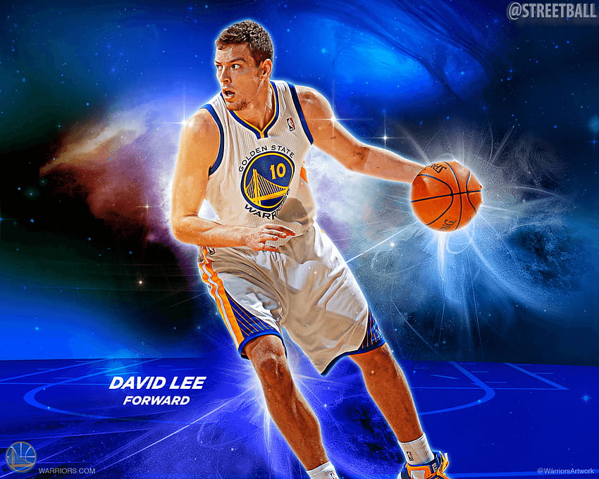 David Lee Golden State Warriors HD-Hintergrundbild