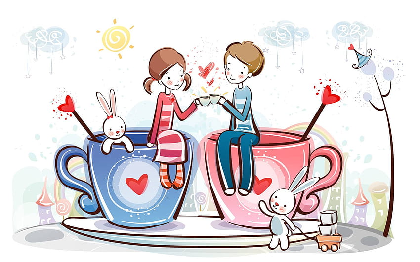Good morning funny wishes couple love HD wallpaper | Pxfuel