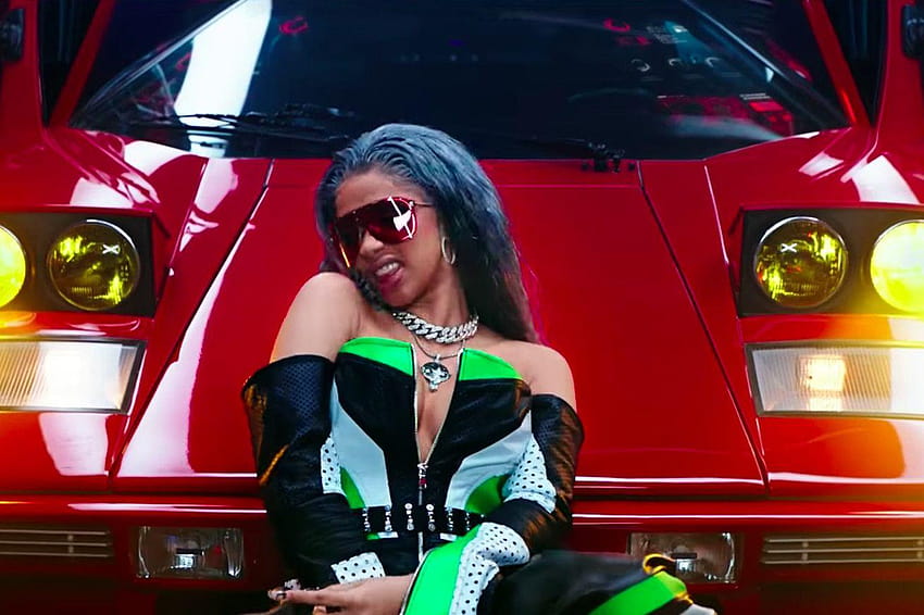 Ein Video: Motorsport von Migos, Nicki Minaj, Cardi B, Cardi B Coachella HD-Hintergrundbild