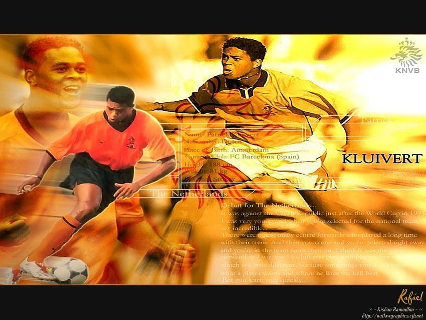 Welcome to my Web site, kluivert HD wallpaper