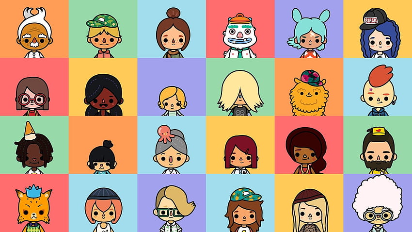 Te aplikacje dla dzieci podkreślają różnorodność, toca life Tapeta HD