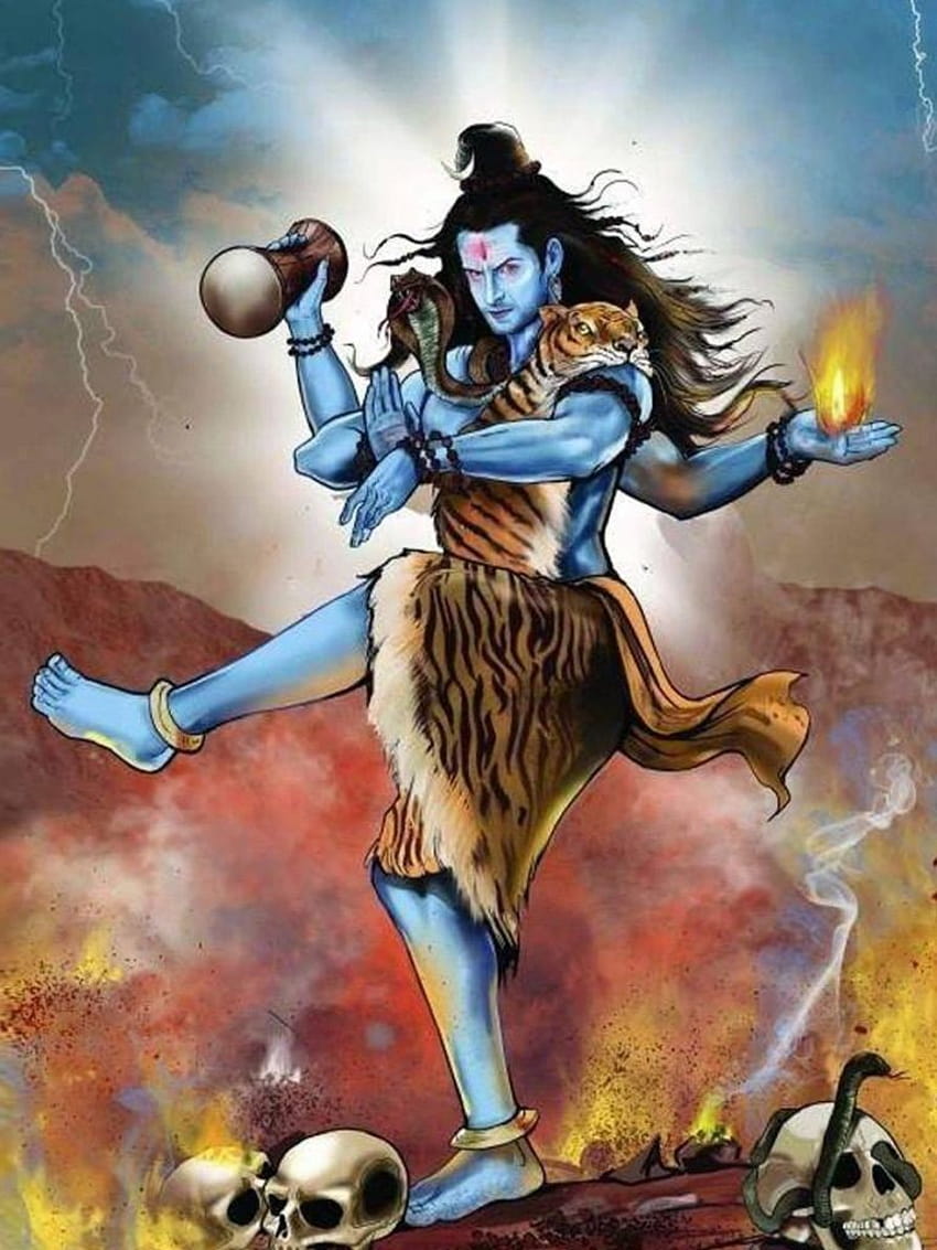 Angry Lord Shiva Tandav Wide, shiva angry HD phone wallpaper | Pxfuel