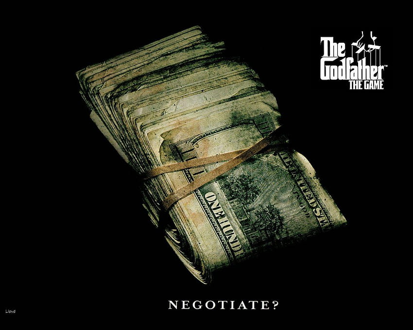 The Godfather Black Money Cash Currency HD wallpaper
