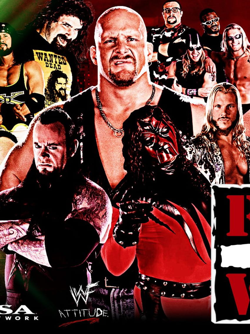 WWF Monday night Raw WWE 31330022 [1920x1200] para su, móvil y tableta, era de la actitud fondo de pantalla del teléfono
