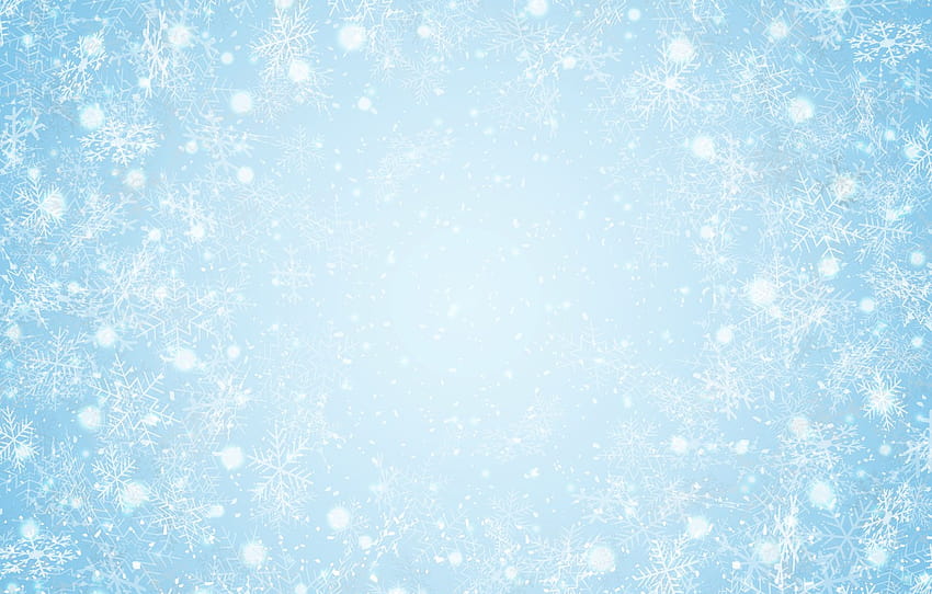 겨울, 눈, 눈송이, 배경, 크리스마스, 푸른, 겨울, 배경, 눈, 눈송이, 섹션 текстуры, 푸른 겨울 그라데이션 HD 월페이퍼