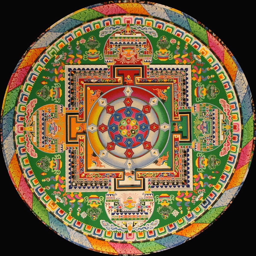 Beautiful Mandalas And Their Meaning • Lazer Horse, buddhist mandala HD phone wallpaper
