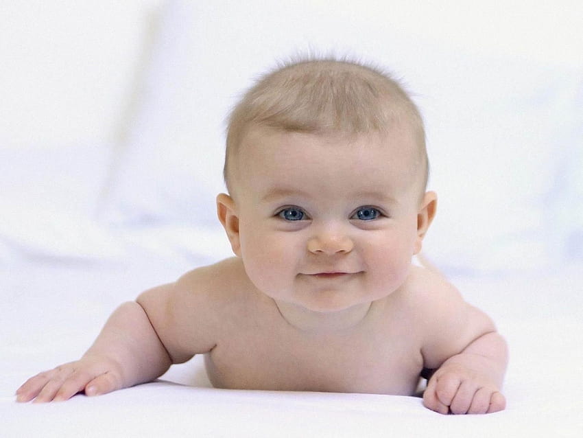 かわいい新生児の 3 D、生まれたばかりの赤ちゃん 高画質の壁紙
