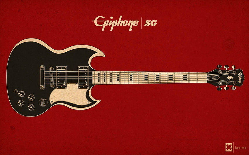 Gibson sg, epiphone HD wallpaper