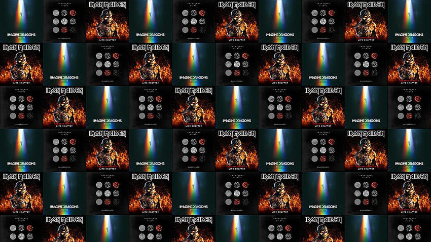 Imagine Dragons Evolve Twenty One PIlots Blurry Face « Tiled HD тапет