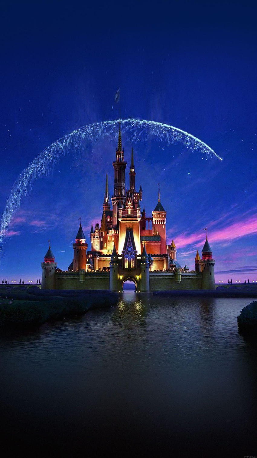 Toque para mais iPhone Disney! Arte do castelo da Disney, a Walt Disney Company Papel de parede de celular HD