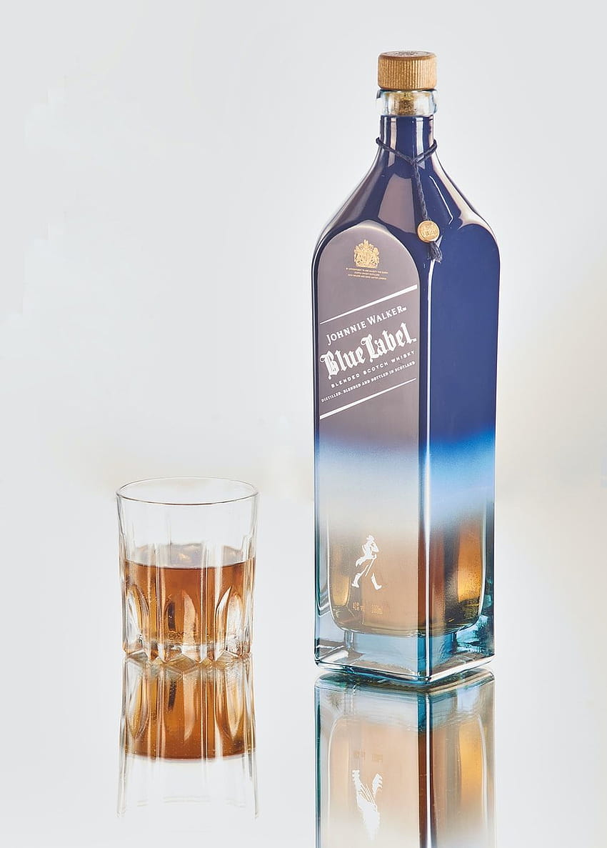 Botol Label Biru Jack Daniel – Alkohol, label wallpaper ponsel HD