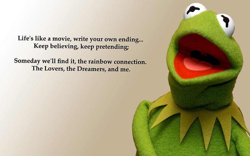 Kermit the Frog, kermit and miss piggy HD wallpaper