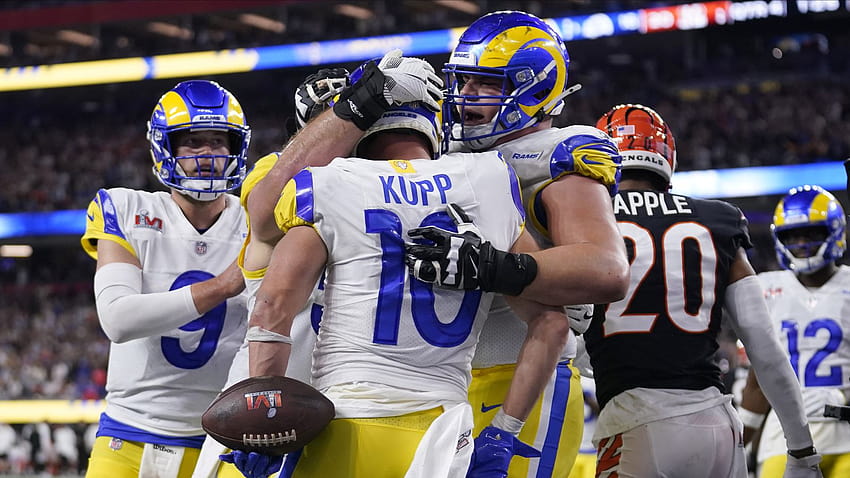 Cooper Kupp's late TD lifts Rams over Bengals in Super Bowl, los angeles rams super bowl champions HD wallpaper