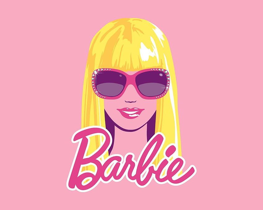 Barbie rosa, Barbie laptop esteticamente rosa Sfondo HD