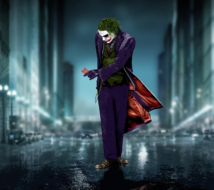 The Joker The Dark Knight Films Pleine longueur Une personne • Pour vous Fond d'écran HD