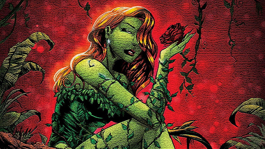 Poison Ivy DC HD-Hintergrundbild