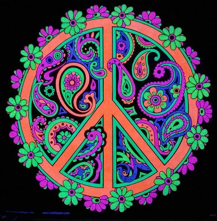 Peace Hippie Art ☮ HD phone wallpaper