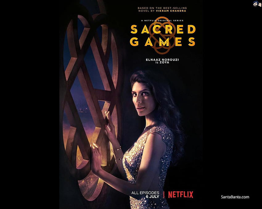 웹 TV Netflix 시리즈의 Elnaaz Norouzi, Sacred Games HD 월페이퍼