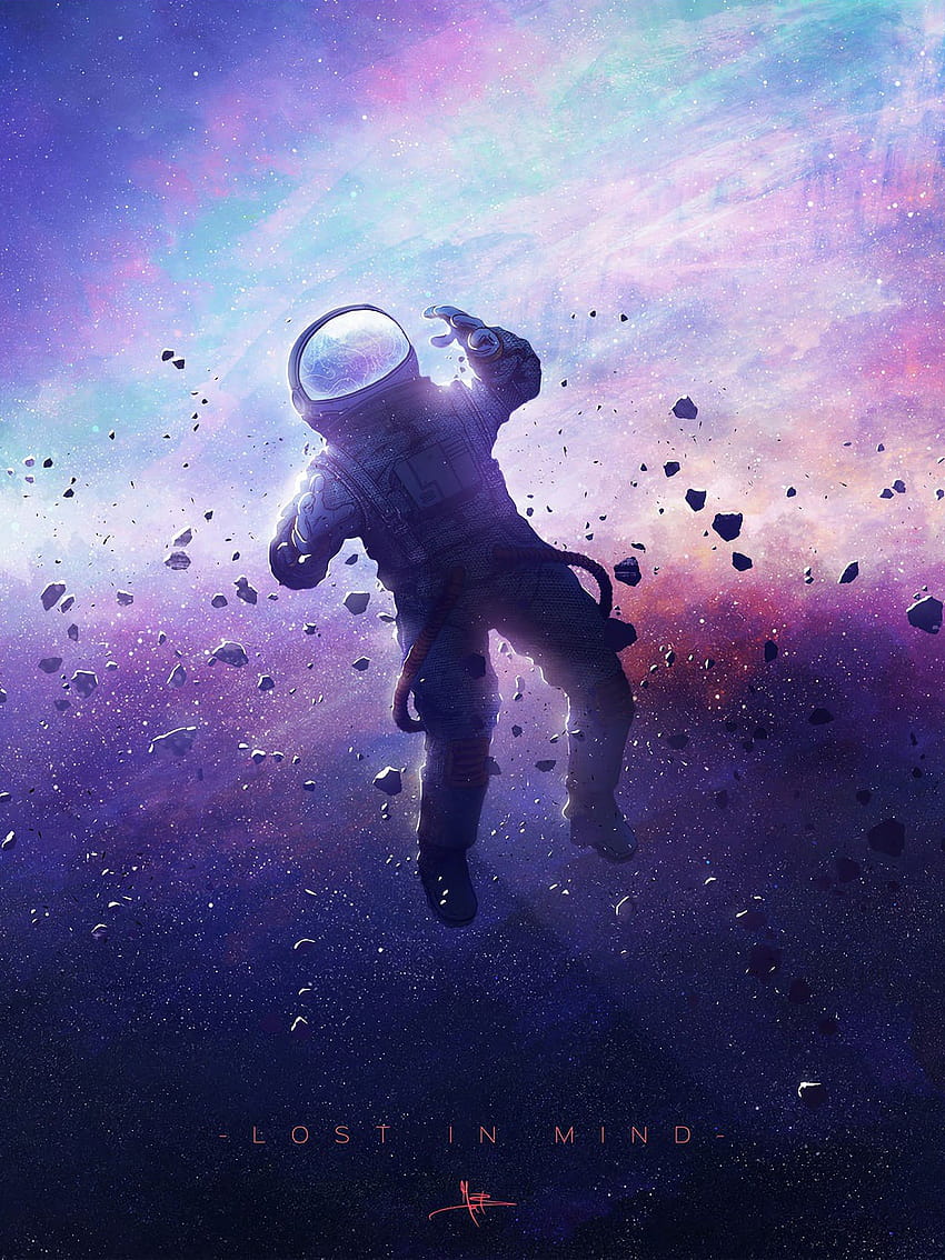 Astronaut Floating Space 3840x2160, Weltraum iphone HD-Handy-Hintergrundbild