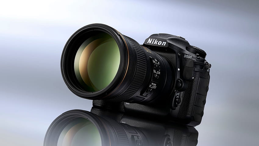 Nikon d500, appareil , DSLR, numérique, examen, corps, vidéo, objectif, déballage, Salut Fond d'écran HD