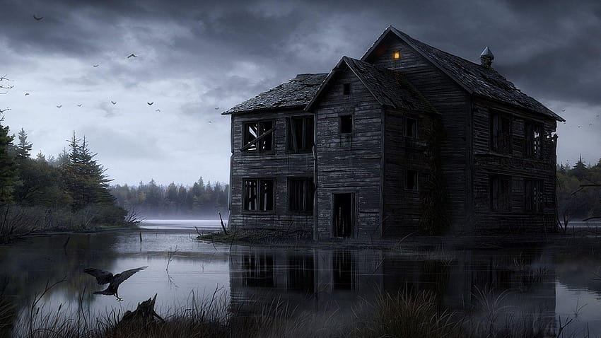 Haunted House Gallery, ghost house HD wallpaper | Pxfuel