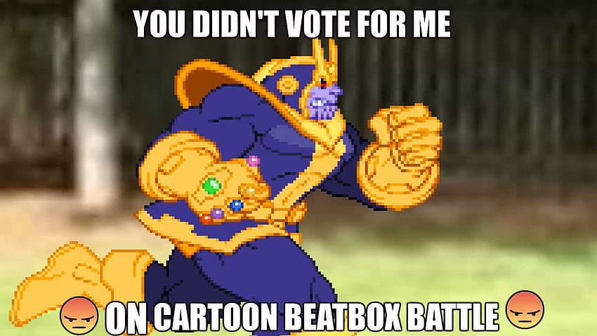 Thanos Beatbox / Batailles de beatbox de dessins animés Fond d'écran HD
