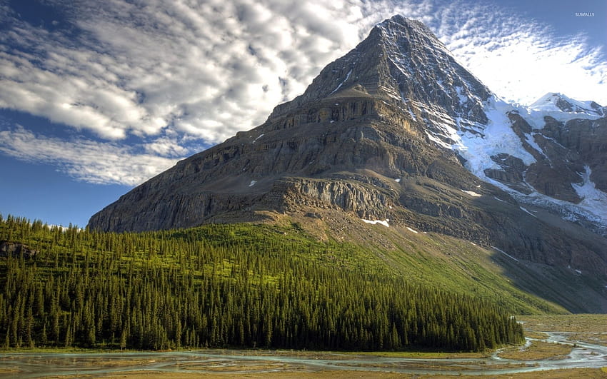 Majestic mountain peak rising to the ...suwalls HD wallpaper | Pxfuel