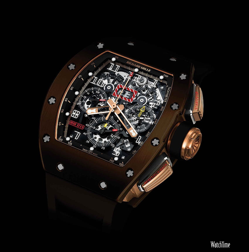 Новият RM 011 на Richard Mille внася още един F1 материал в часовниците на richard mille HD тапет за телефон