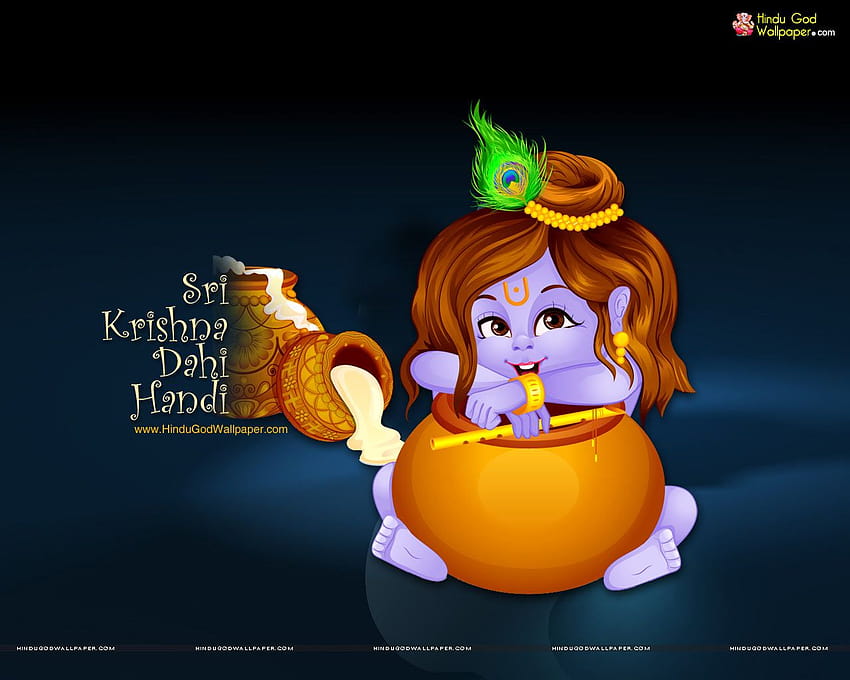 Krishna Dahi Handi & HD wallpaper