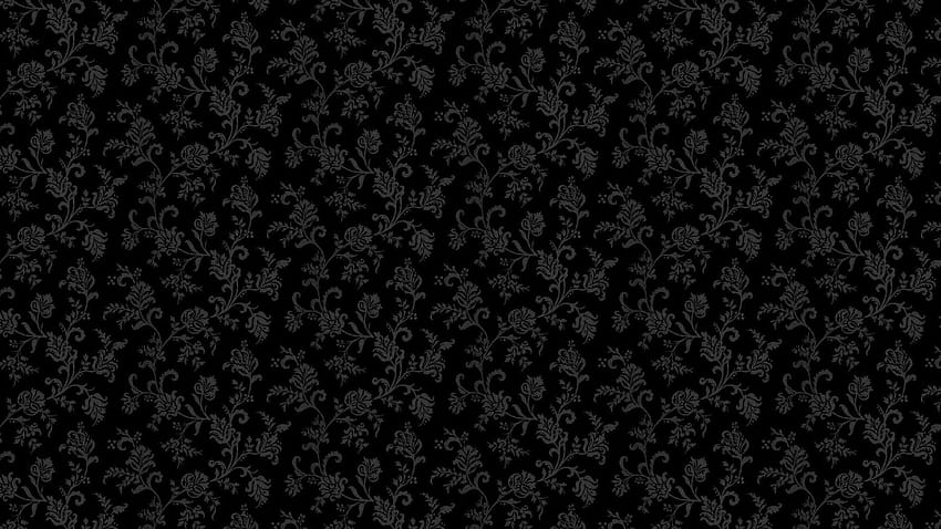 Black Pattern, pattterned HD wallpaper