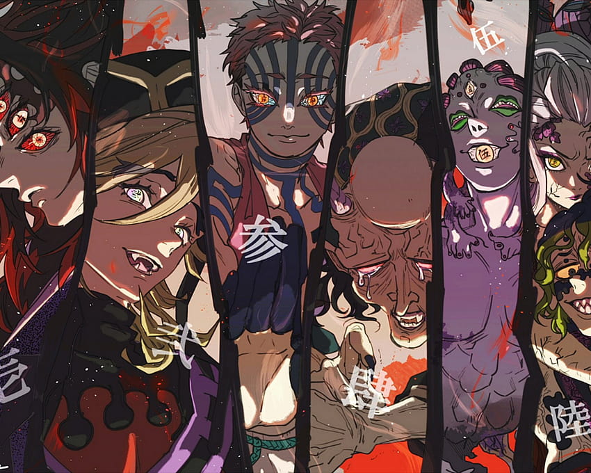 Who would win Twelve Kizuki Demon Slayer Kimetsu no Yaiba vs [1800x1296] for your , Mobile & Tablet HD wallpaper