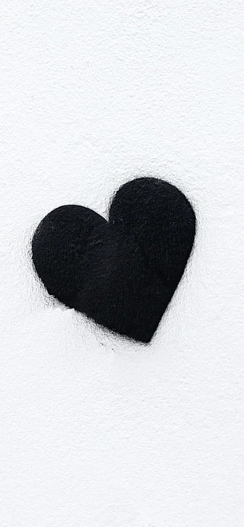 Black and white hearts backgrounds HD wallpapers | Pxfuel