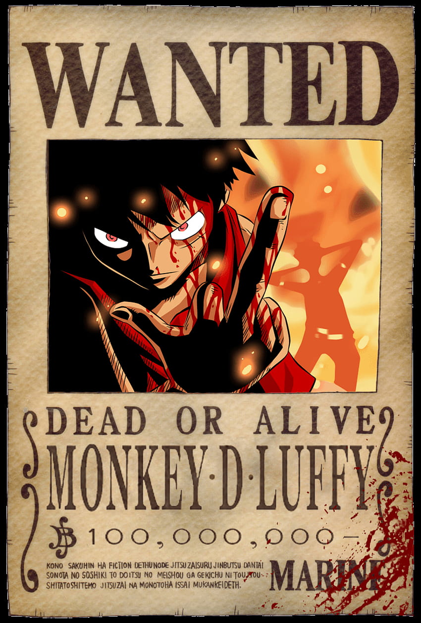 Pôster de One Piece Strong World monkey d luffy uma peça, uma peça desejada Papel de parede de celular HD