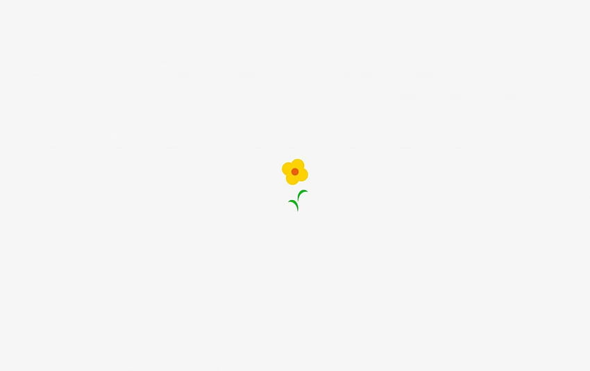 Minimalistische Blume, pastellfarbenes, minimalistisches Blumenmuster HD-Hintergrundbild