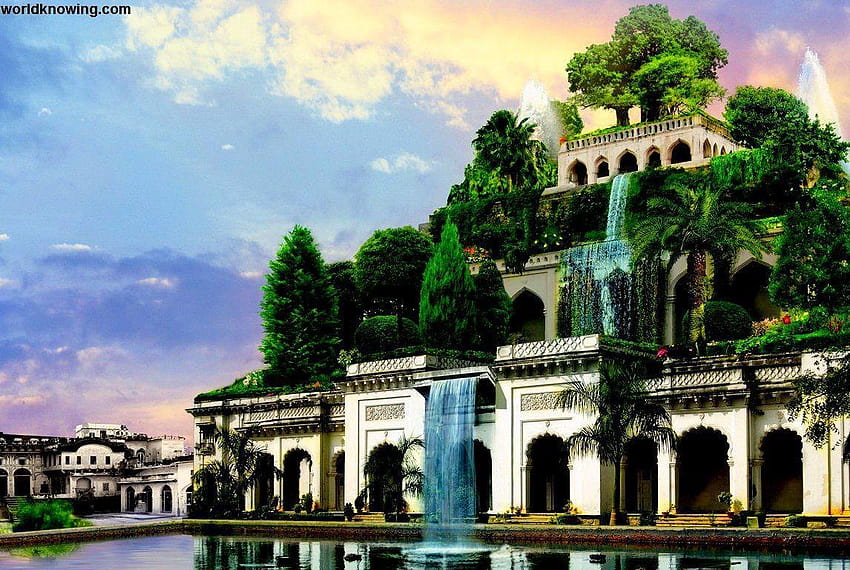Babil'in Asma Bahçeleri HD duvar kağıdı