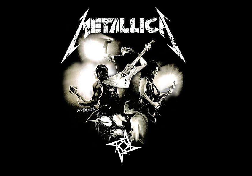Metallica Band Logosu, metallica mac HD duvar kağıdı