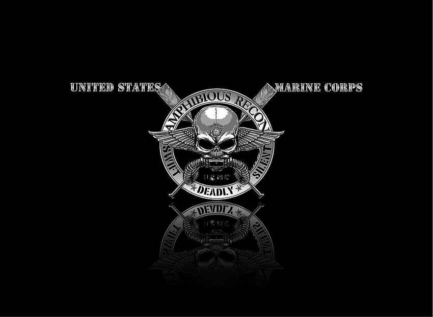 marine corps sniper logo