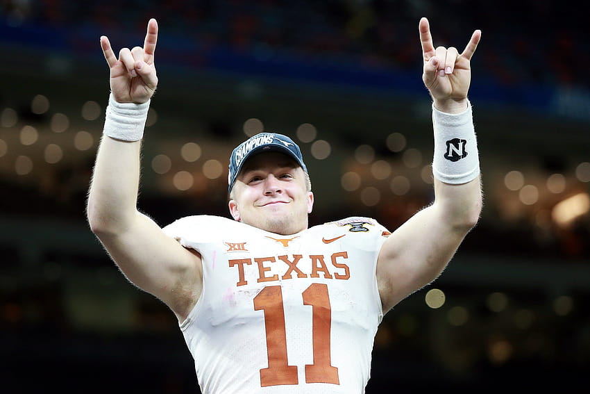Sugar Bowl 2019: il Texas è tornato dopo aver battuto la Georgia?, Sam Ehlinger Sfondo HD