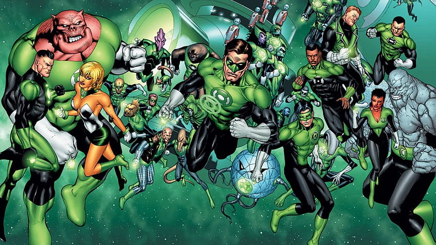 Geoff Johns GREEN LANTERN CORPS Movie Script Will Be Completed Soon and Presented To J.J. Abrams, green lantern movie characters HD wallpaper