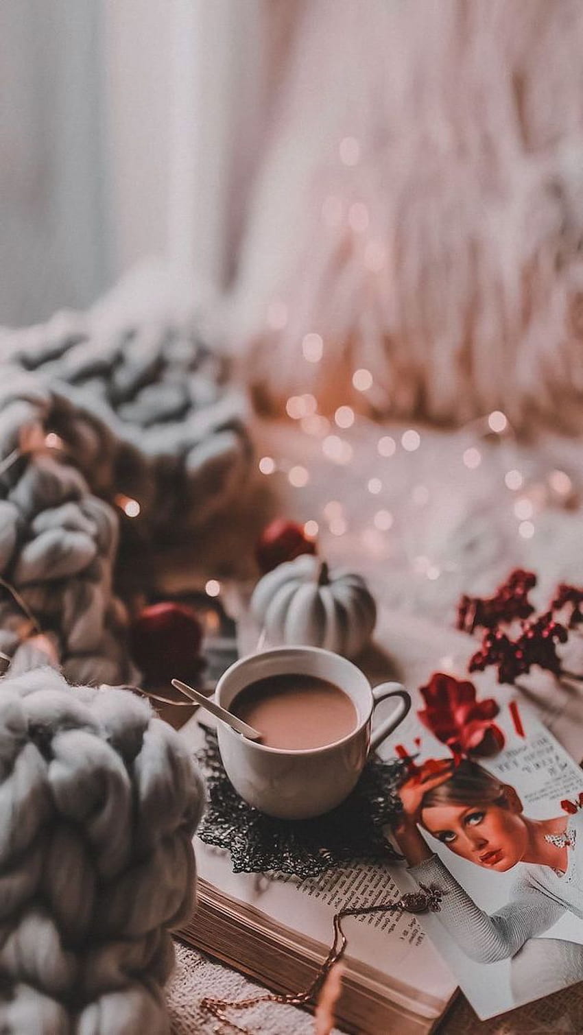 ▷ 100 ideas for winter and backgrounds for your screen, winter coffee aesthetic HD phone wallpaper