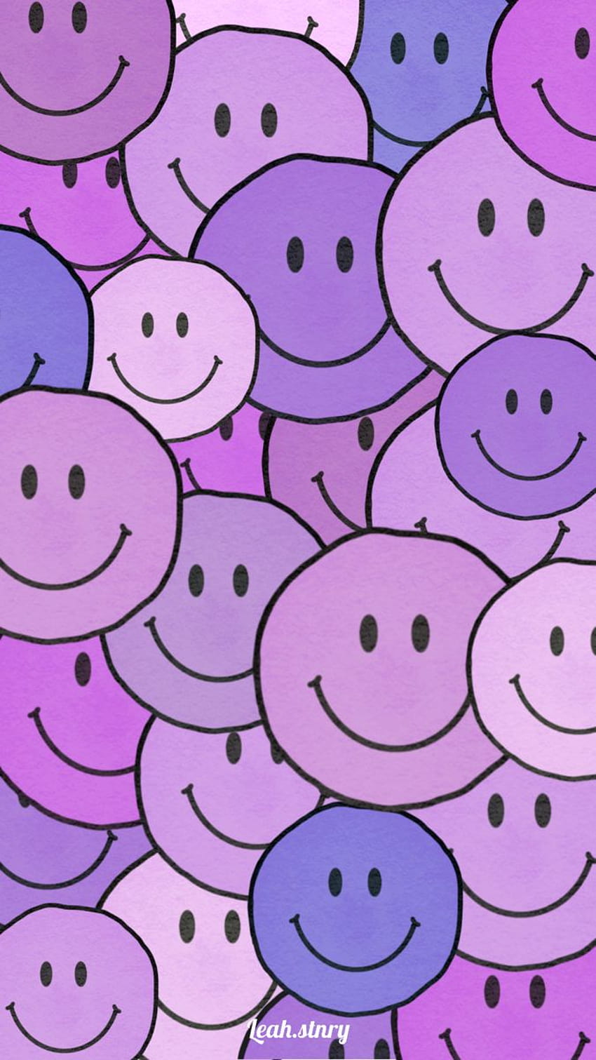 Smiley purple  Хиппи обои Изображения заката Картинки подсолнечника