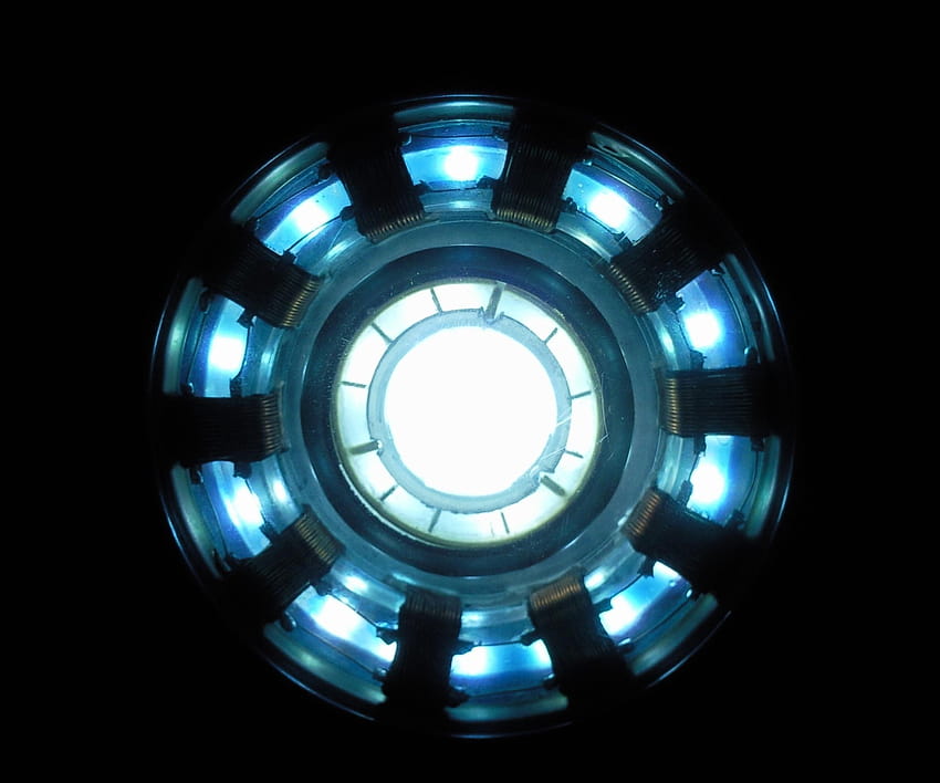 Iron Man Lichtbogenreaktor amoled HD-Hintergrundbild