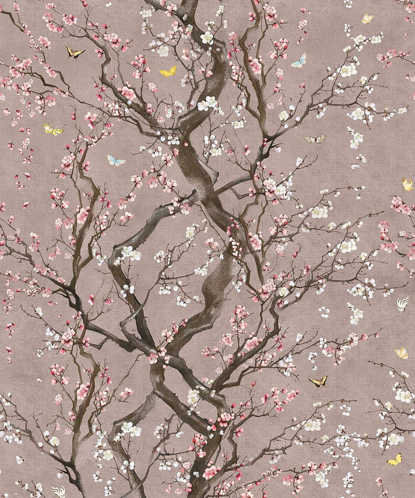 Japanese Floral Plum Blossom, Kingdom Home • Milton & King, japanese flowers HD phone wallpaper