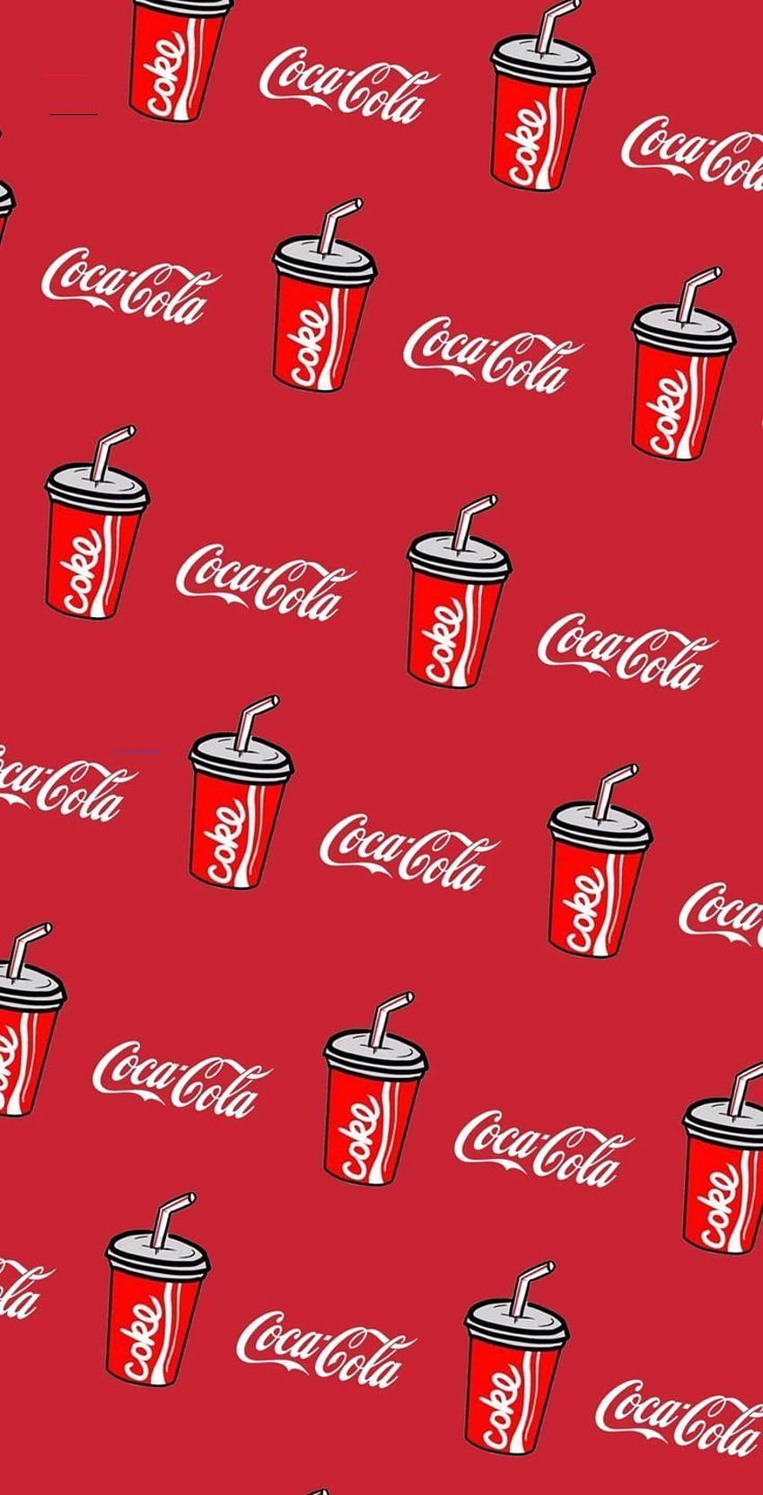 Cocacola sfondo през 2020 г., кока-кола естетика HD тапет за телефон